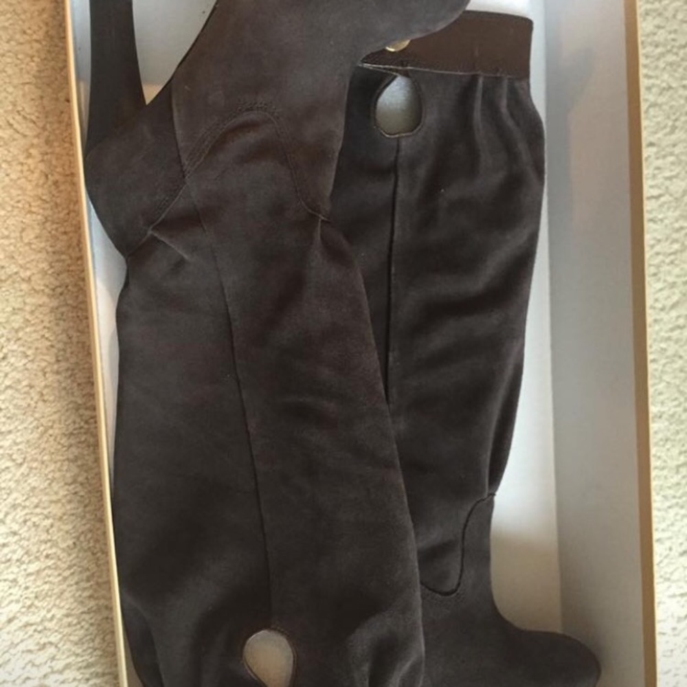 Michael Kors Harness suede boots